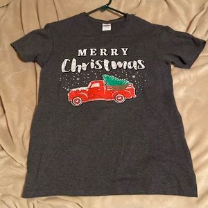 Merry Christmas thin short sleeve tee